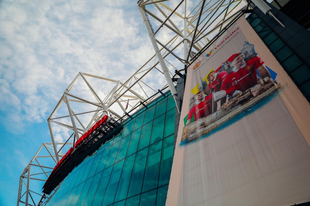 Visit Malta takes centre stage as Manchester United host Brentford on Wednesday evening
