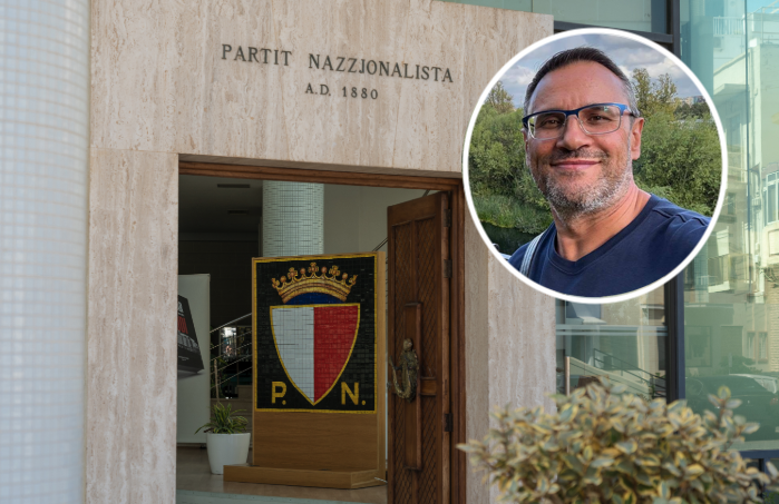 Nathaniel Attard (inset) no longer occupies the role of PN communications director
