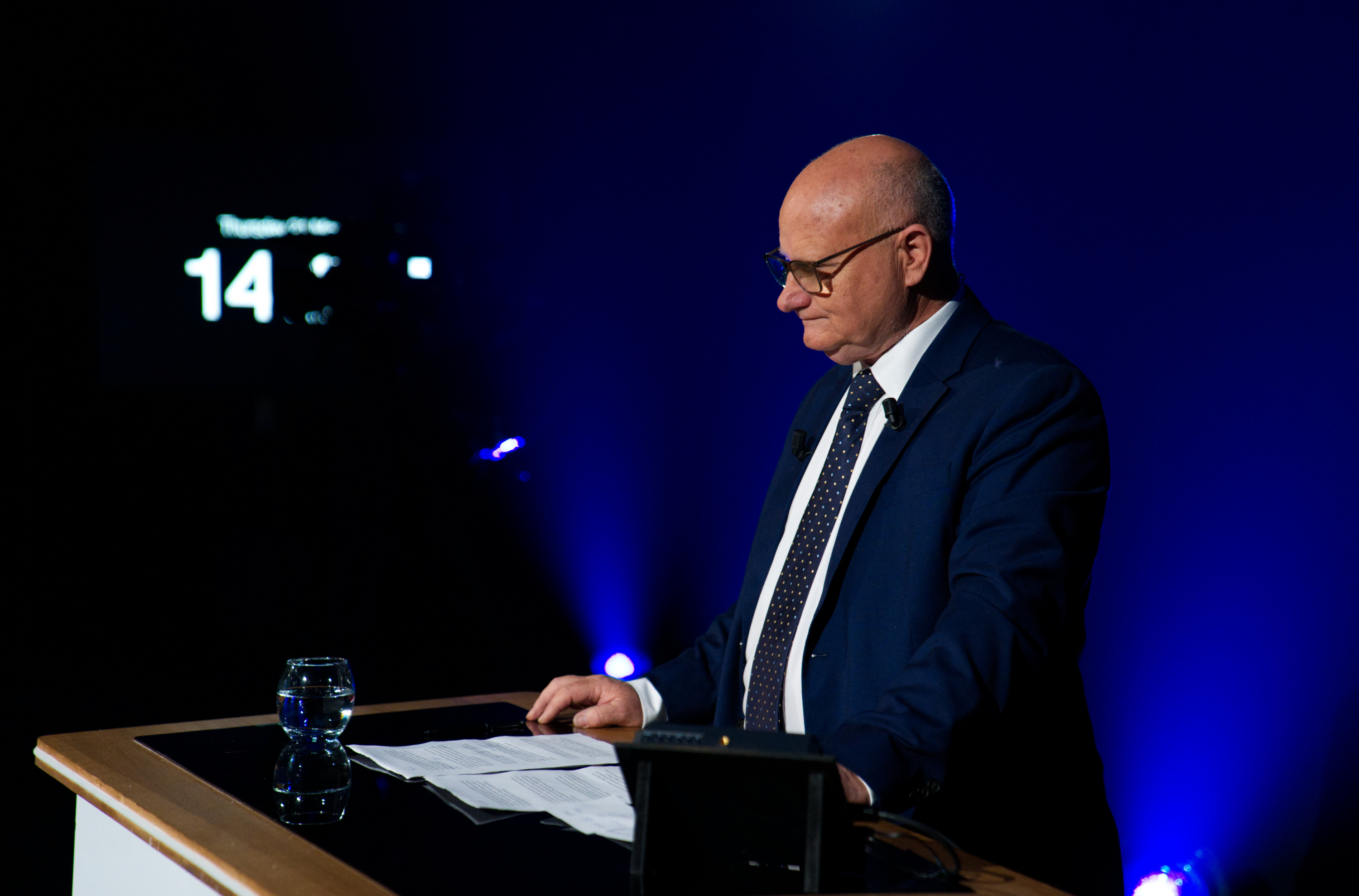 Xtra host Saviour Balzan (Photo: Daniel Tihn/MaltaToday)