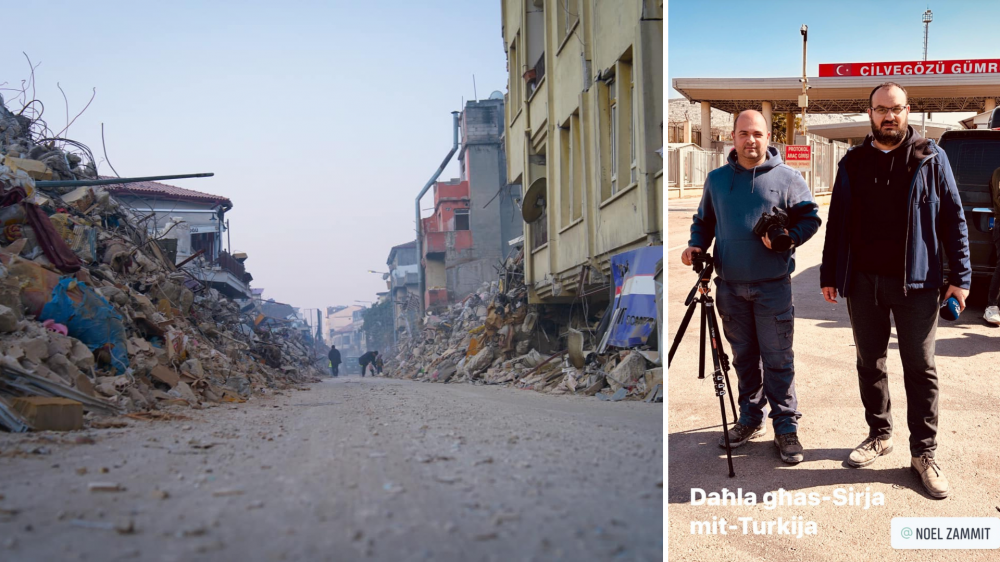 ‘The hotel started swaying’: Maltese TV crew in Turkey recount events of Monday’s quake