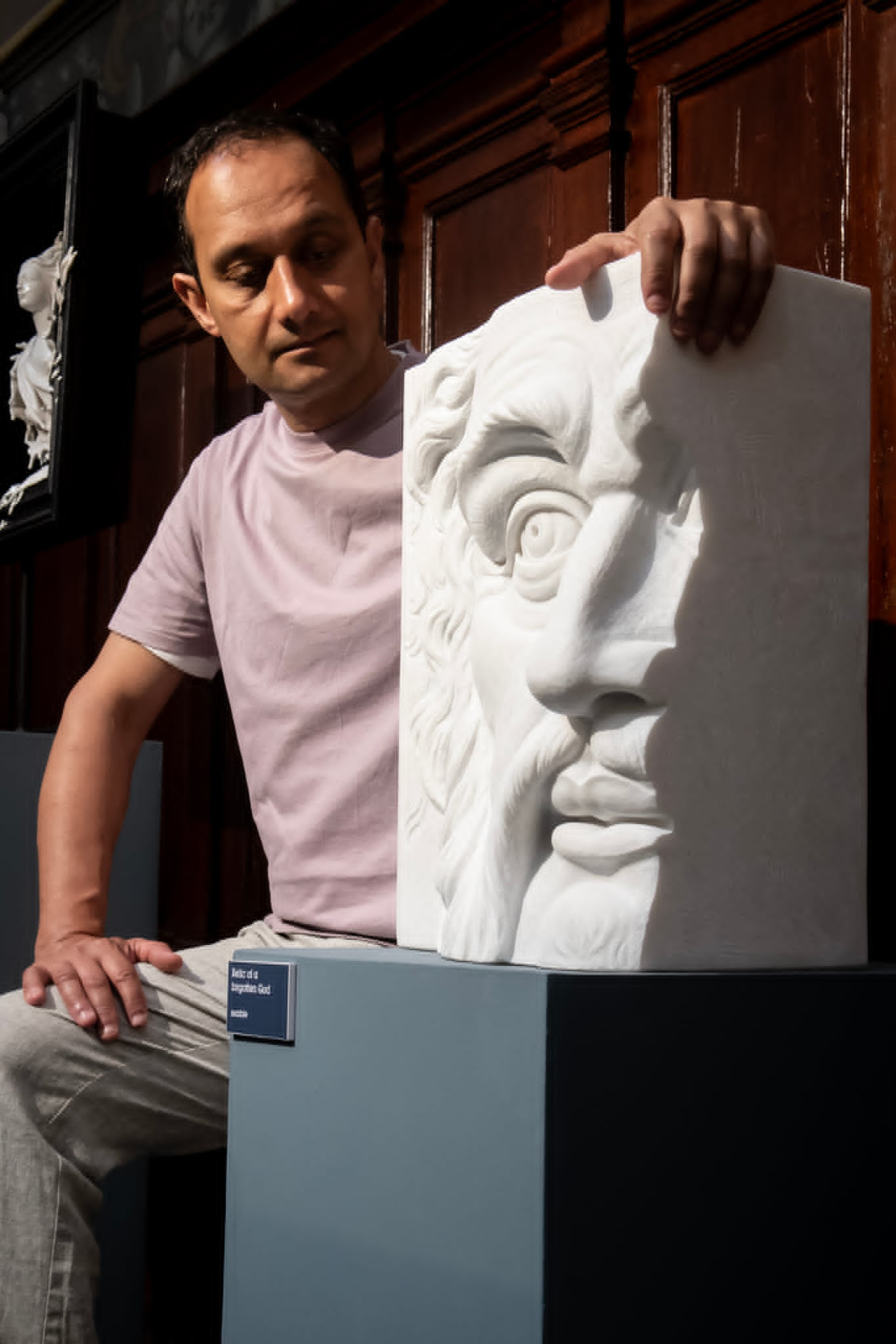 Maltese sculptor Chris Ebejer 
