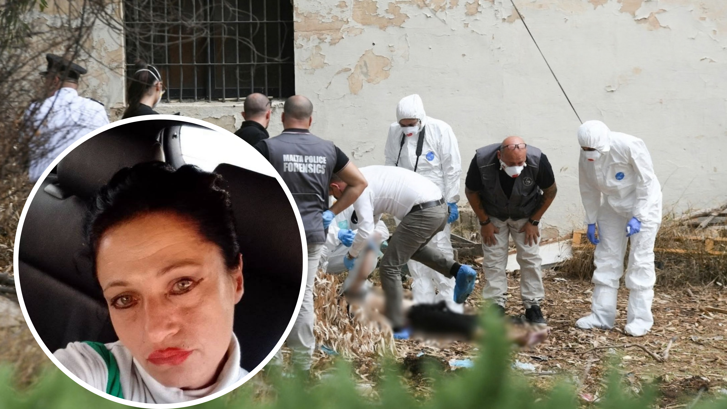 Forensic teams were on site in Marsa (Photo: James Bianchi/MaltaToday)
