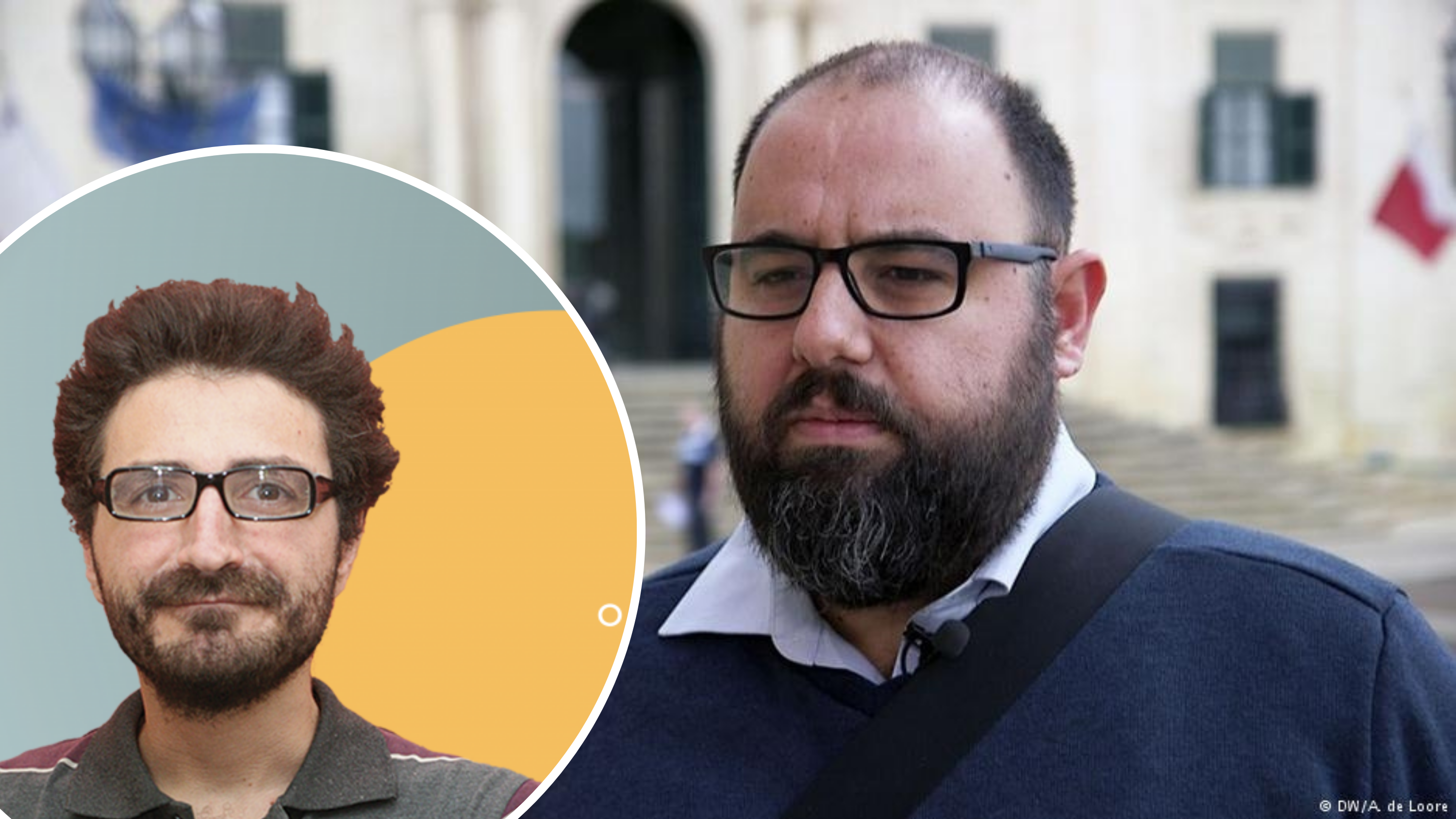 Blogger Manuel Delia had alleged that MaltaToday journalist Raphael Vassallo (inset) is part of the mafia conspiracy that killed Daphne Caruana Galizia