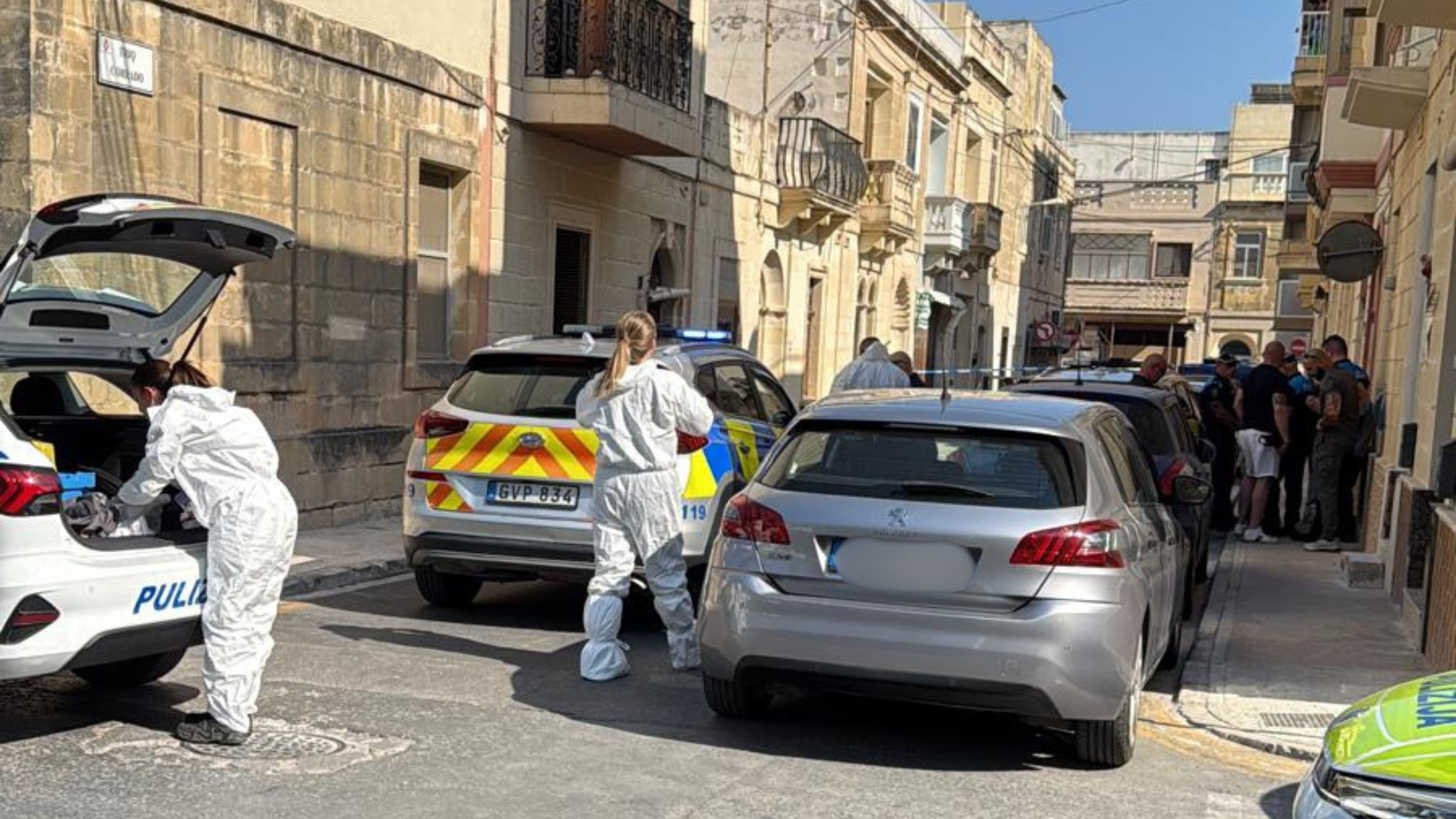 Police are investigating a murder in Żabbar (Photo: Matthew Farrugia/MaltaToday)