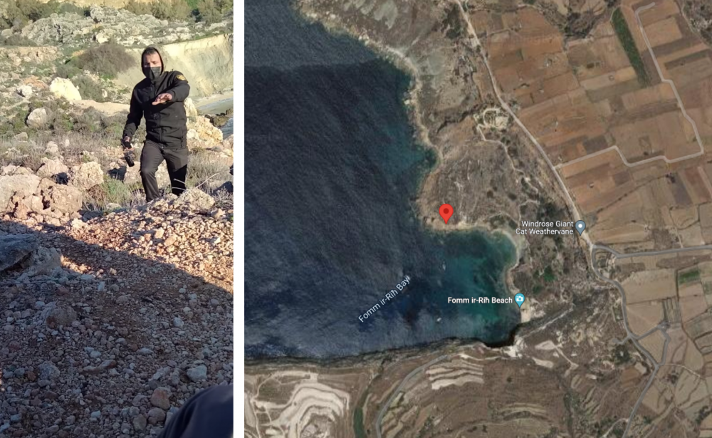 [WATCH] Private guard now monitoring access to public paths at Fomm ir-Riħ