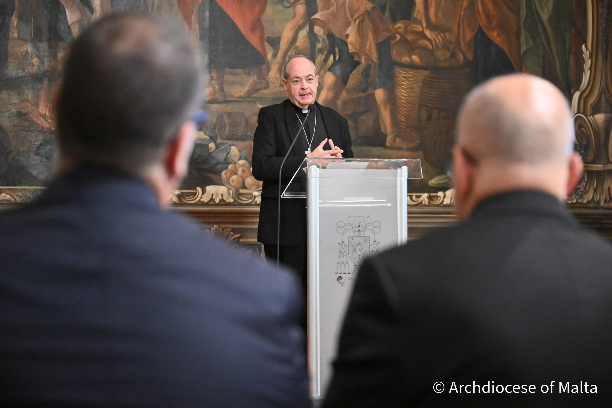Auxiliary Bishop Joseph Galea-Curmi (Photo: Archdiocese of Malta)