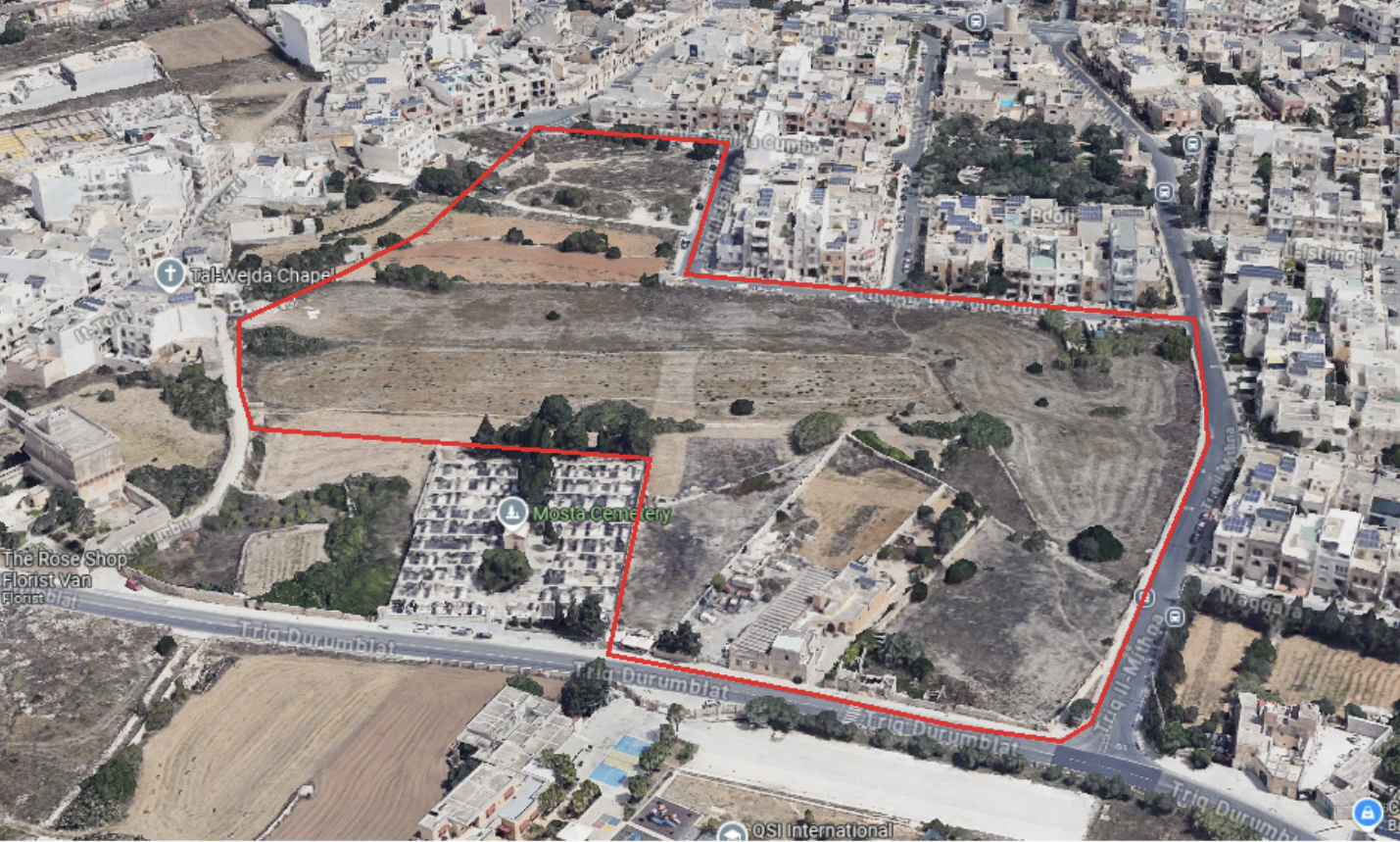 Supermarket may be permitted on ex ODZ site near Mosta cemetery