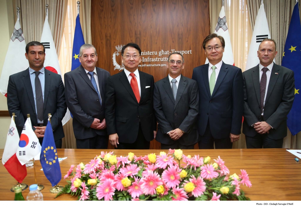 South Korean minister in Malta for talks on bilateral relationships