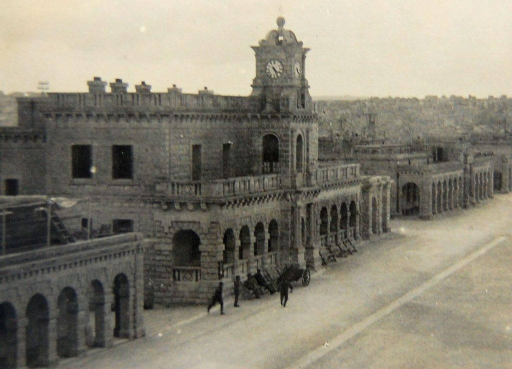 The old Tigné barracks 