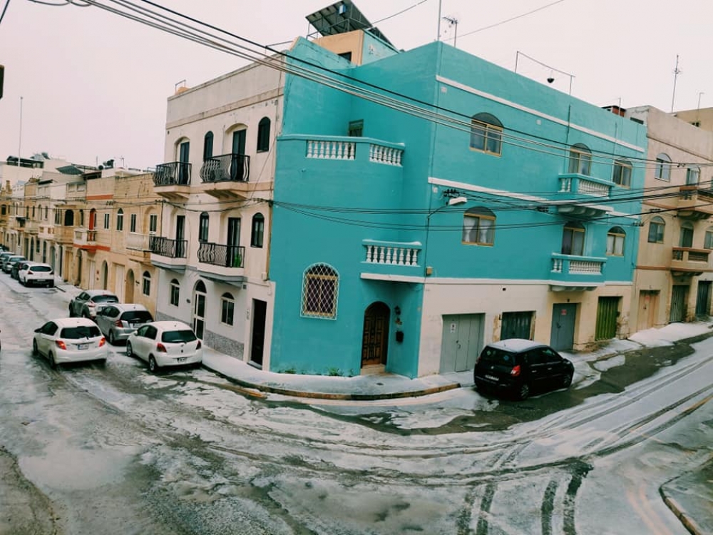 Hail in Fgura Credit: Claire Azzopardi 