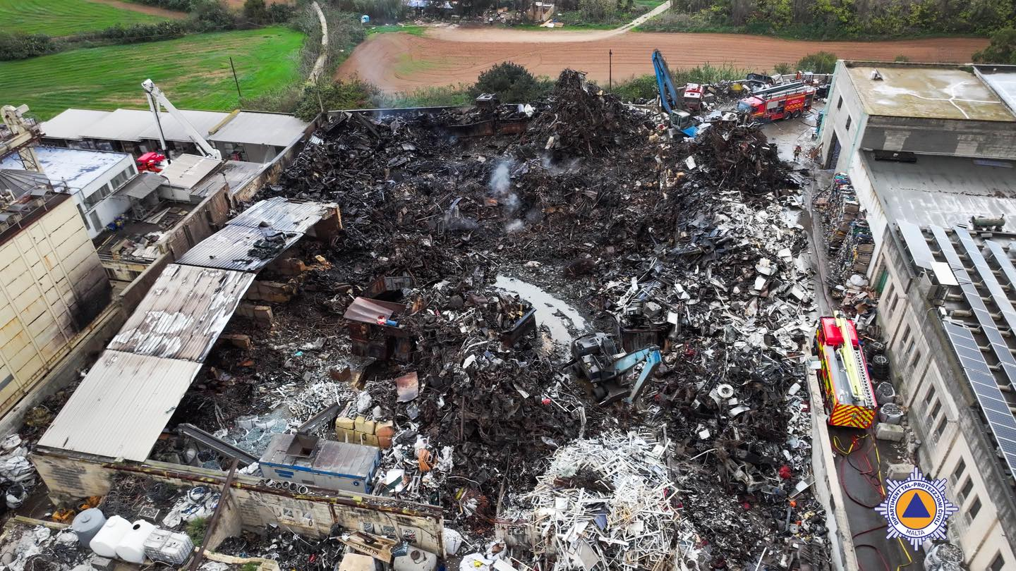 KPH isolates and disposes of feed after Marsa scrapyard fire, demands enforcement action