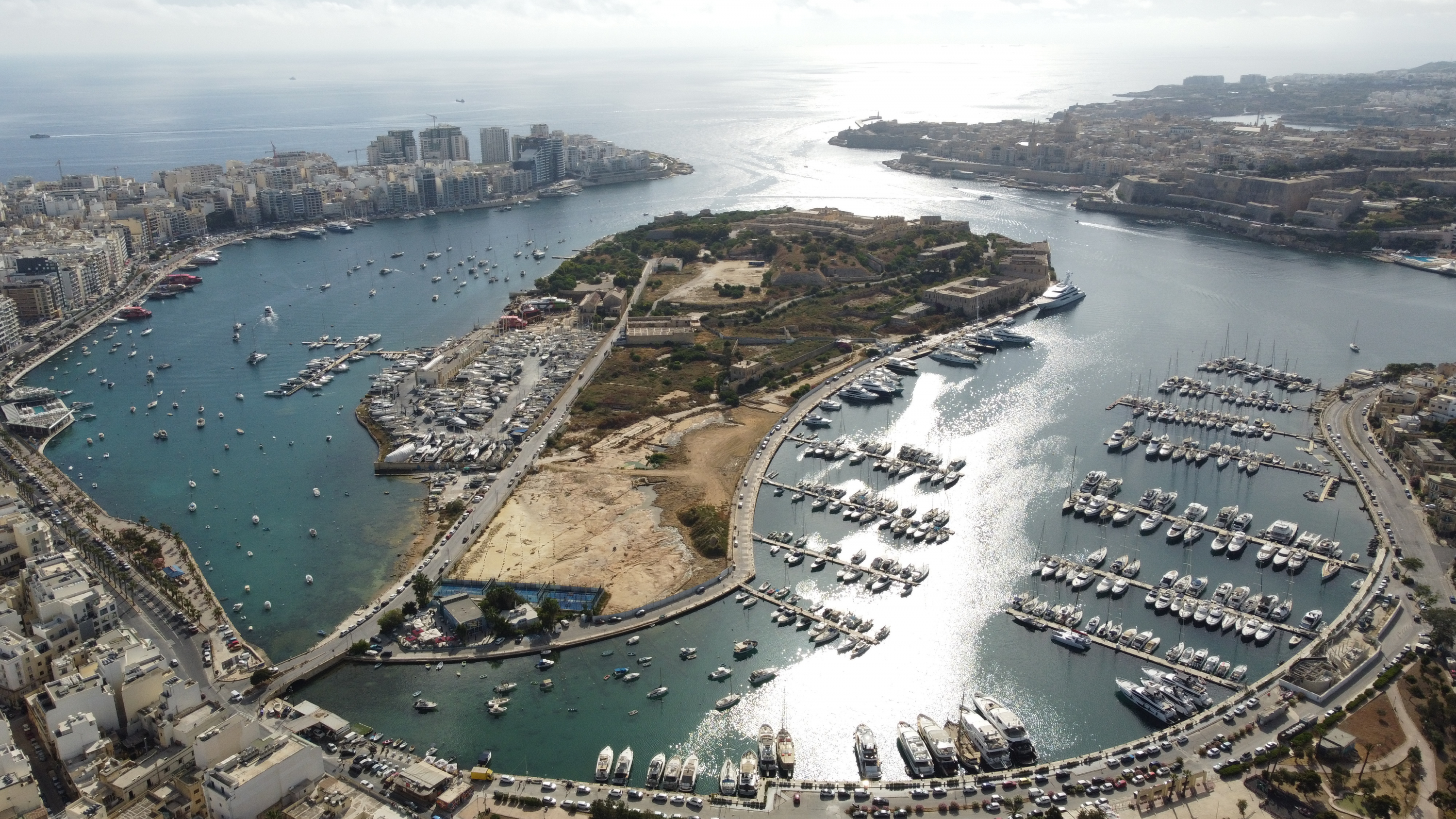 PHOTO 5: A petition and grass roots campaign organised by Moviment Graffitti and Flimkien għal Ambjent Aħjar successfully led to government making a commitment to take back Manoel Island from MIDI plc and turn it into a national park
