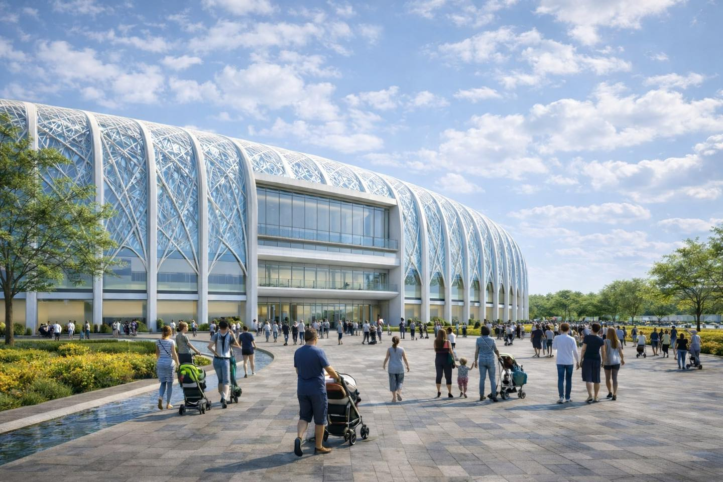 Visual for the stadium