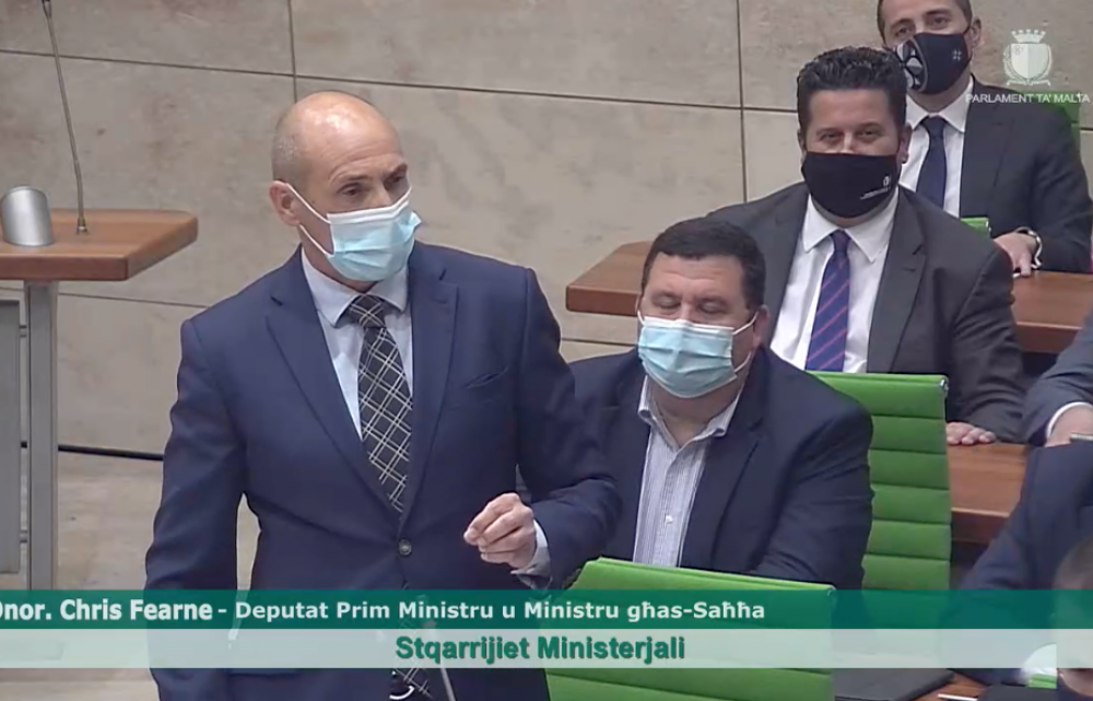 [WATCH] Chris Fearne claims Opposition MP asked him to jump COVID-19 vaccine queue
