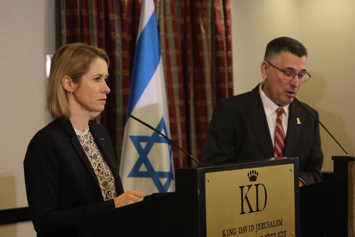 Israeli Foreign Minister Gideon Sa’ar (right) with EU High Representative Kaja Kallas in 2025 (Photo: EU)