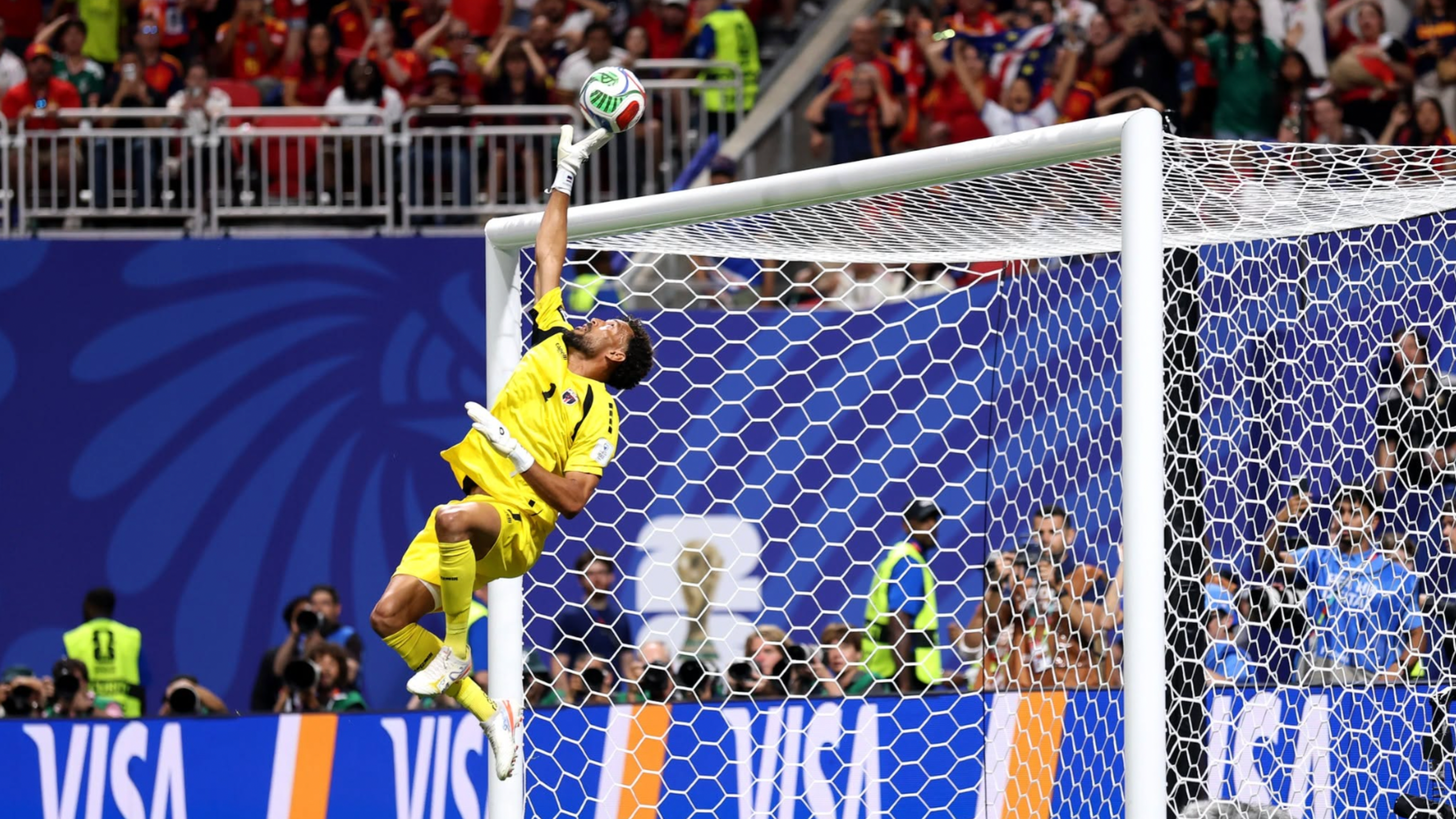 Cape Verde's goalkeeper frustrated the European champions on Monday night (Photo: FIFA)