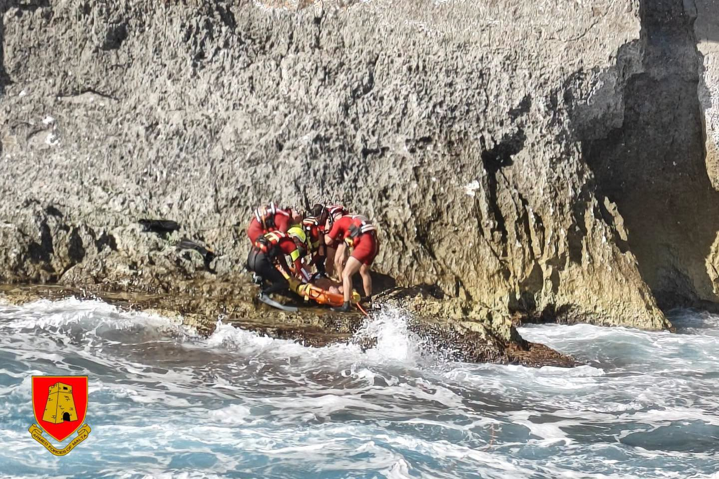 Man dies, woman hospitalised after falling while at Wied Fulija in Zurrieq