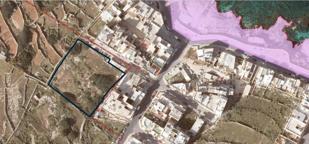 Xghajra is already faced with another major application for a 15-storey high-rise overlooking Wied Glavan and the sea in the vicinity of Piscopo’s application. The three-tower, 152-block application is located on farmland within the development zone