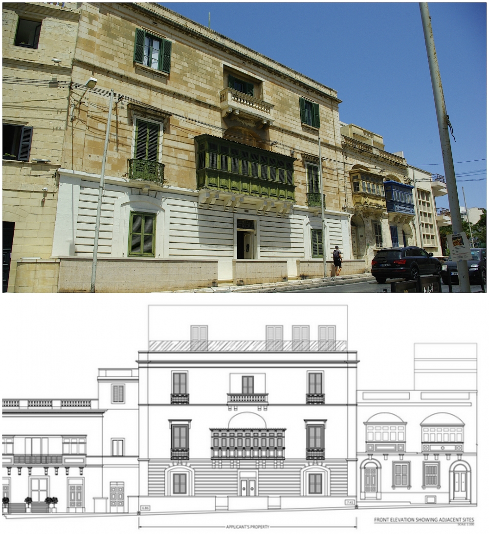 Only one storey will be added to the front of 197, Tower Road