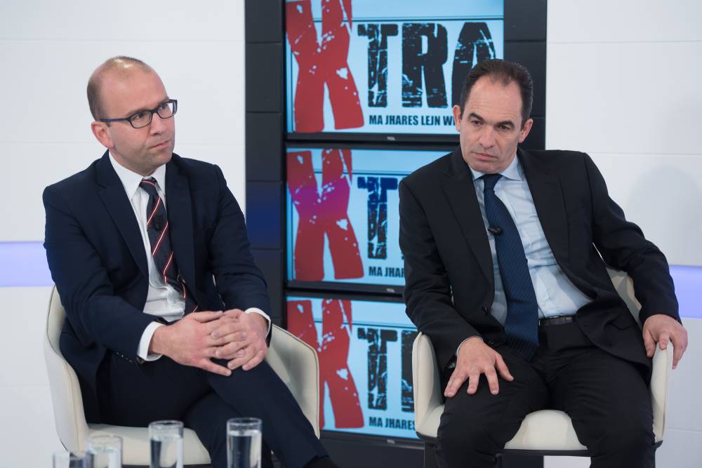 Frank Psaila (left) and Dione Borg (Right)