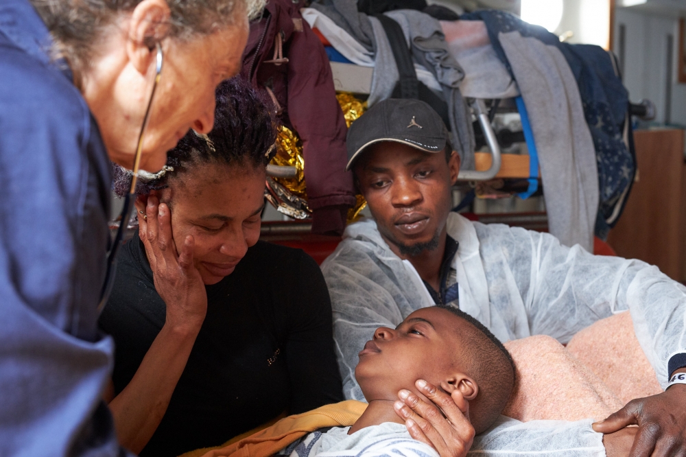 The Alan Kurdi is carrying 64 rescued people