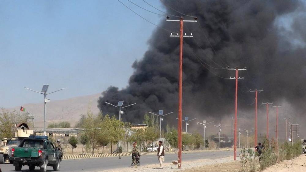 Suicide attack on Afghan police training centre leaves dozens dead