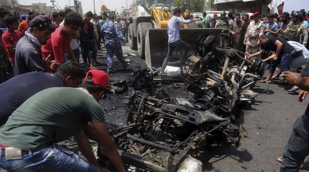 93 people die in car bomb attacks in Iraqi capital Baghdad