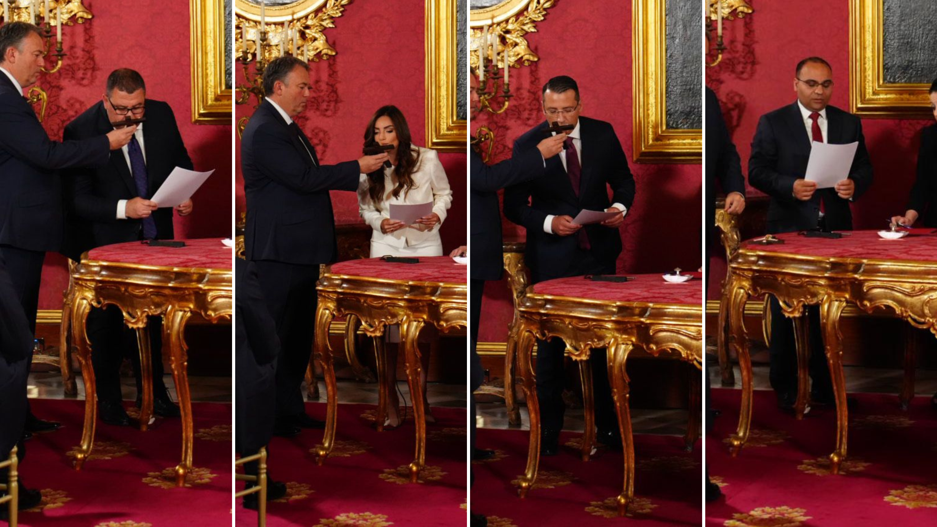 Prime Minister Robert Abela's new Cabinet of Ministers was sworn-in on Thursday (Photos: Daniel Tihn/MaltaToday)