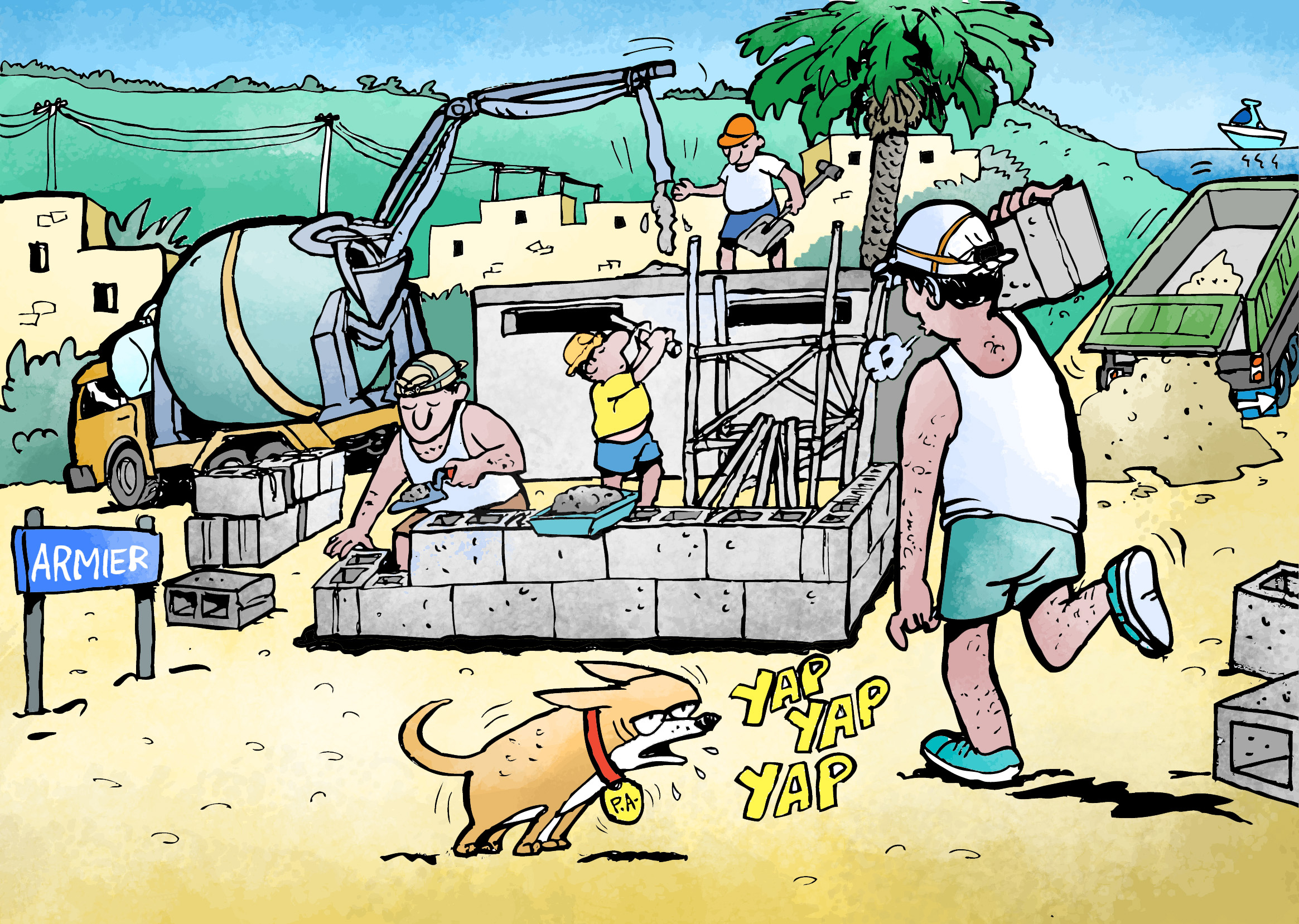 Cartoon by Mikiel Galea