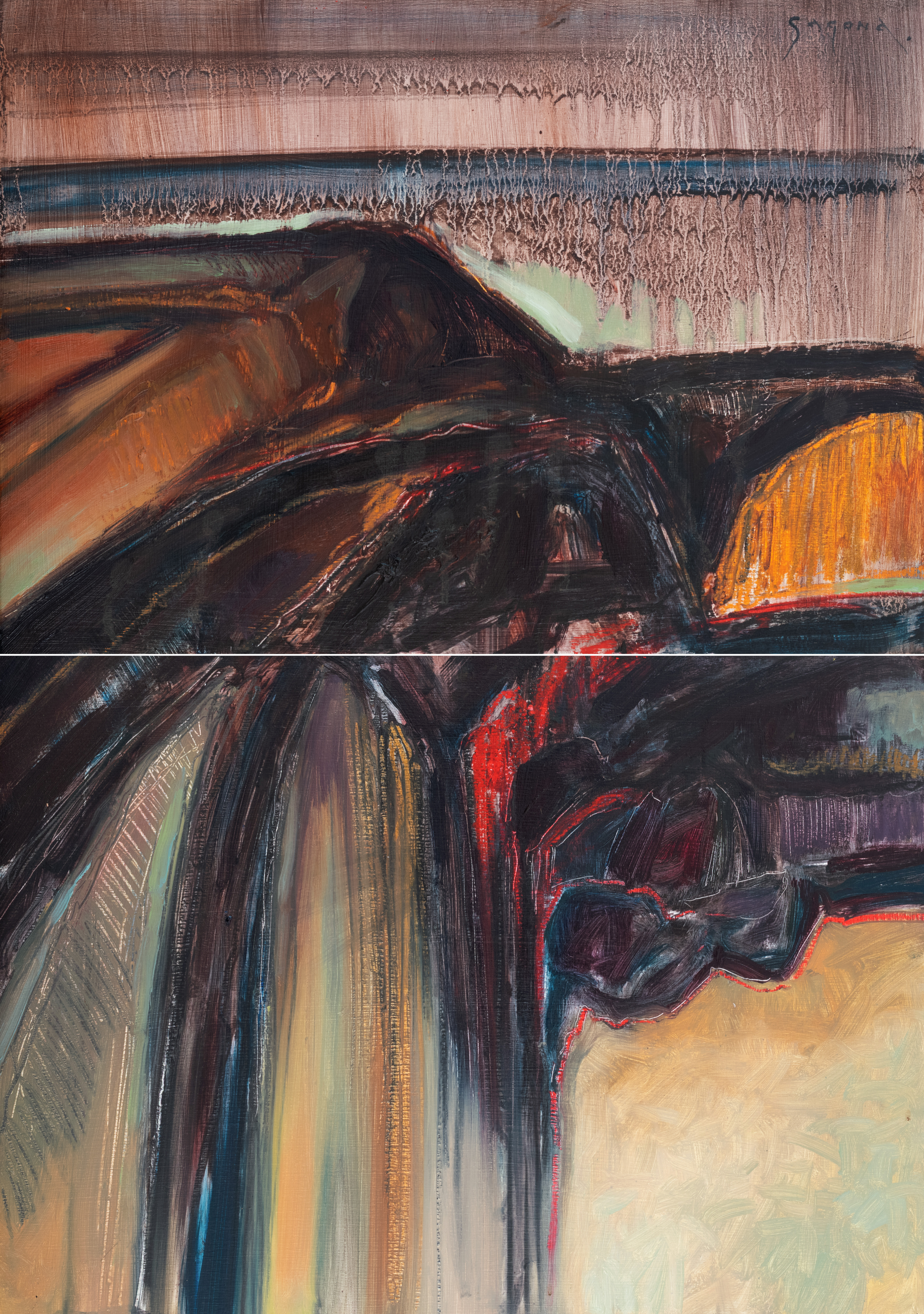 Diptych Portrait