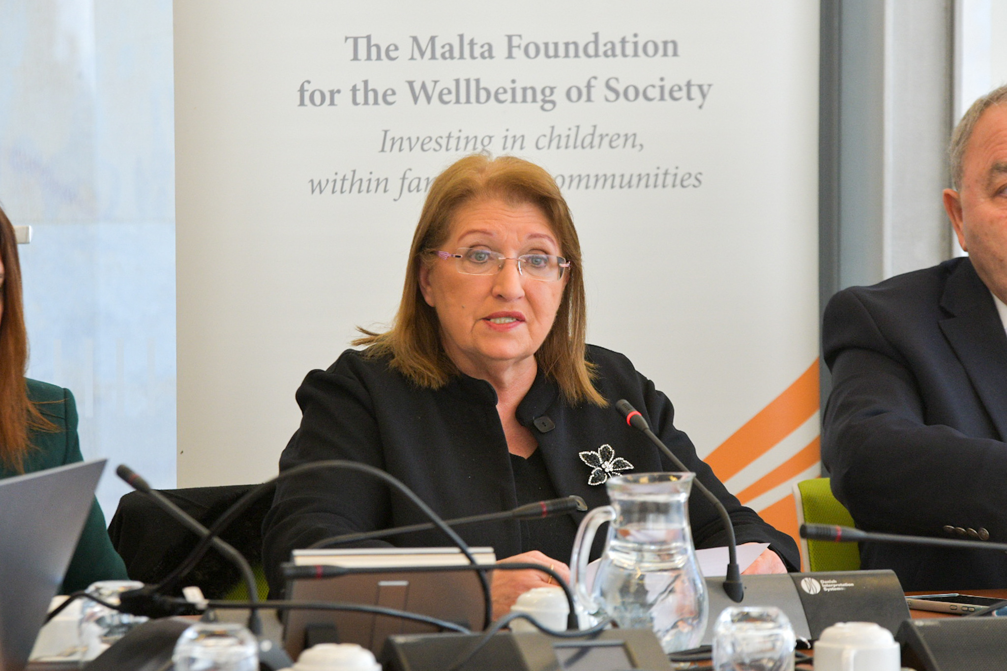 Coleiro Preca said that 'Prosperity should not only be calculated in economic terms, but in human terms' (Photo: James Bianchi/MaltaToday)