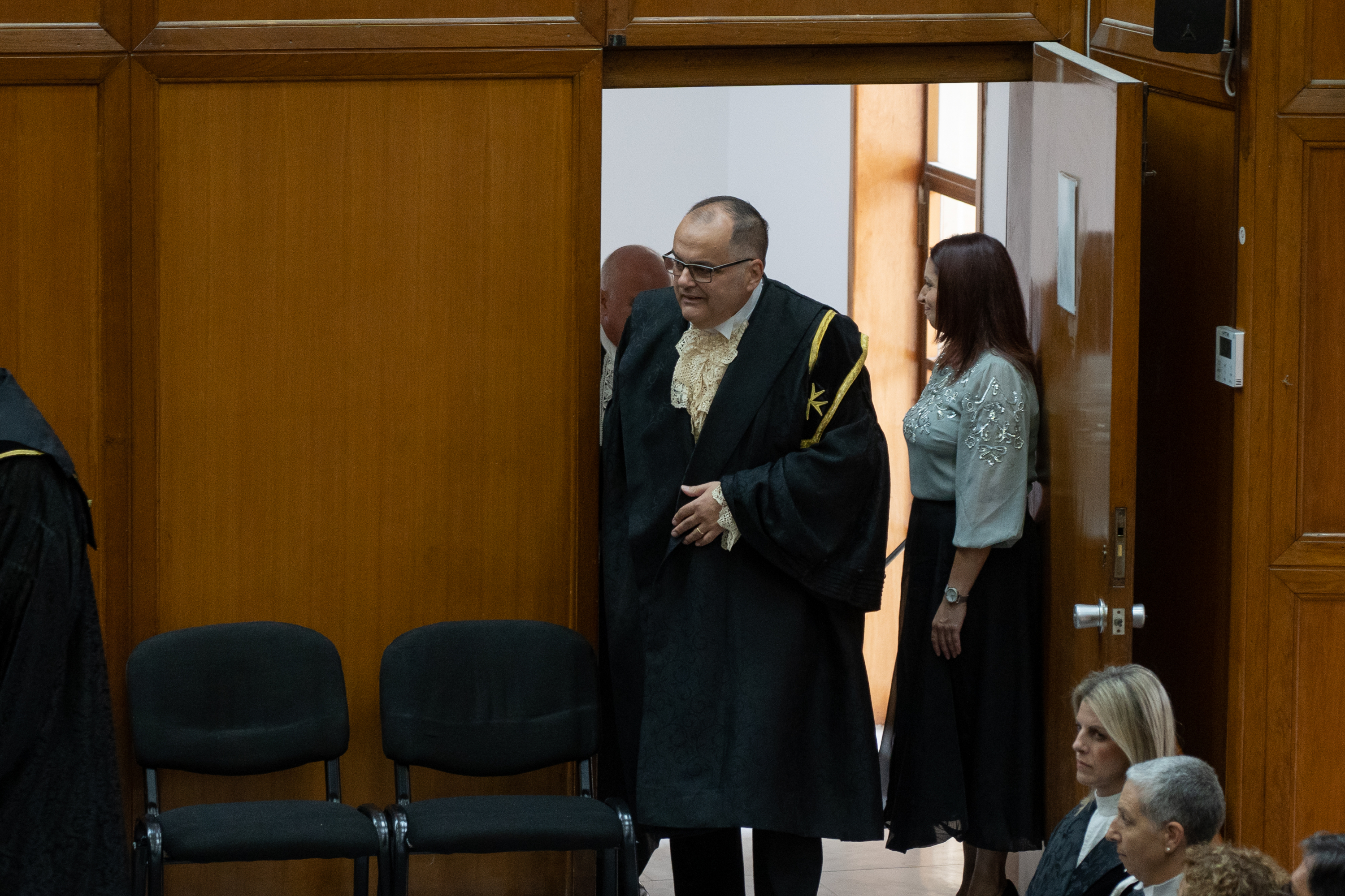 Judge Lawrence Mintoff at the opening of the judicial year in October 2025 (Photo: James Bianchi/MaltaToday) 