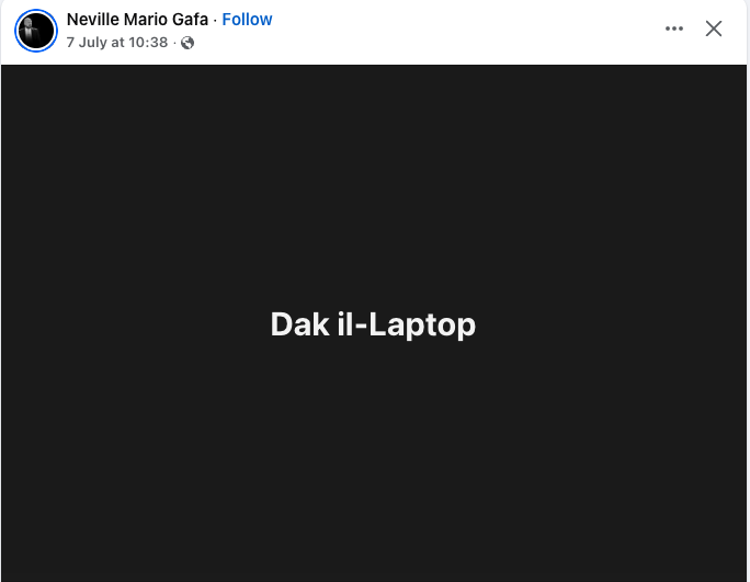 Former OPM aide Neville Gafa and a Labour Party insider raising the Daphne laptop issue today, even as the presumed mastermind is undergoing trial