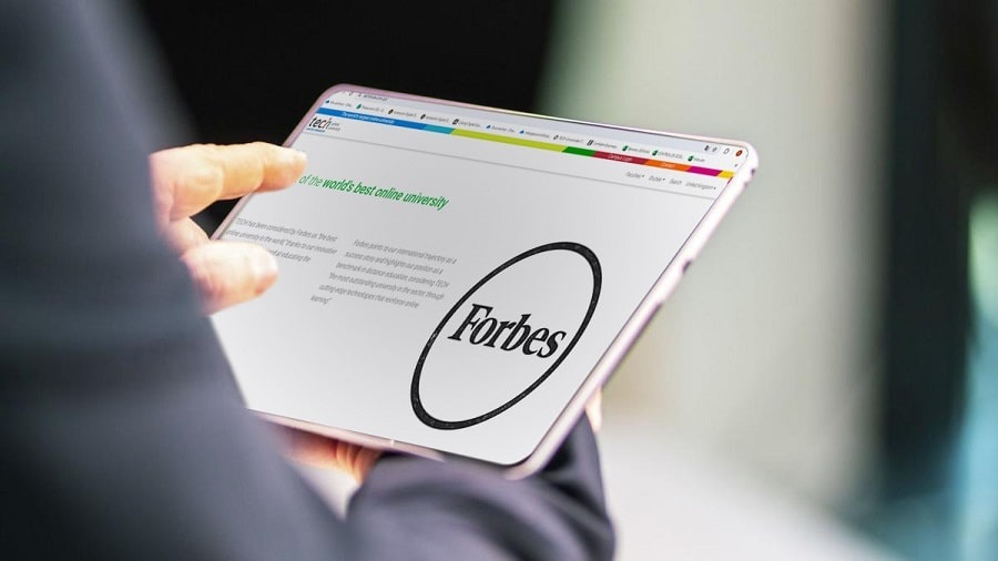TECH Global University, recognised by Forbes as 