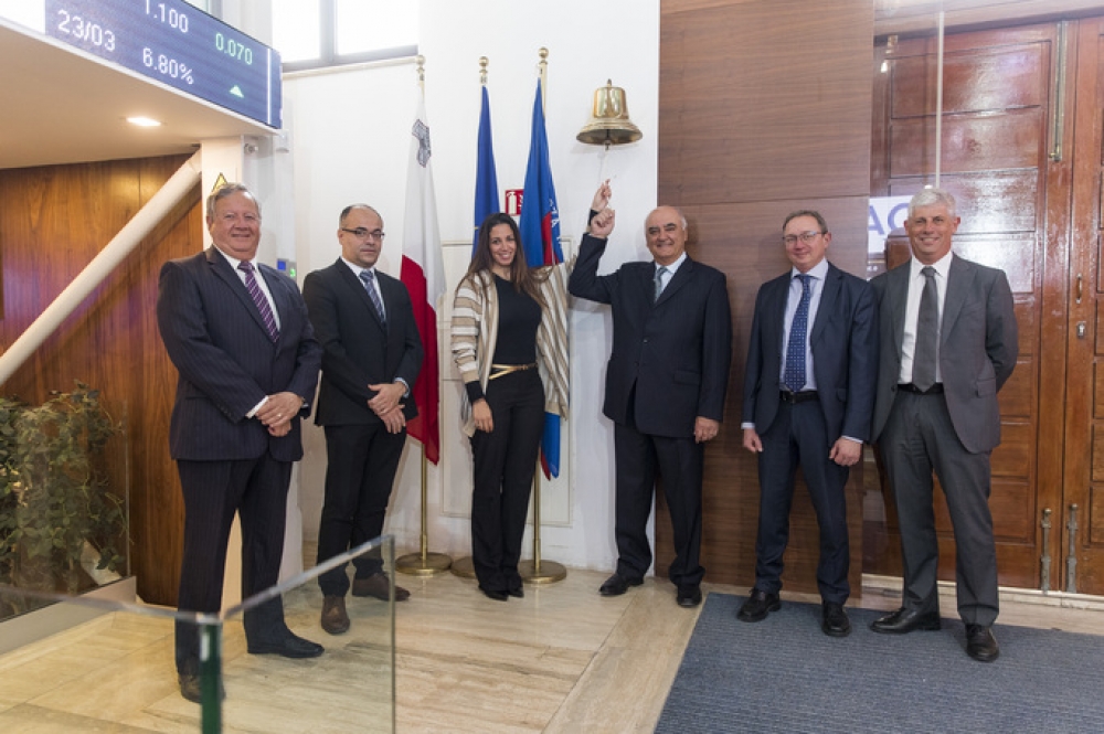 From left, Mr Joseph Lupi, Mr Albert Bonello, Ms Denise Micallef Xuereb, Mr Angelo Xuereb, Mr Michael Warrington, Mr Stephen Paris