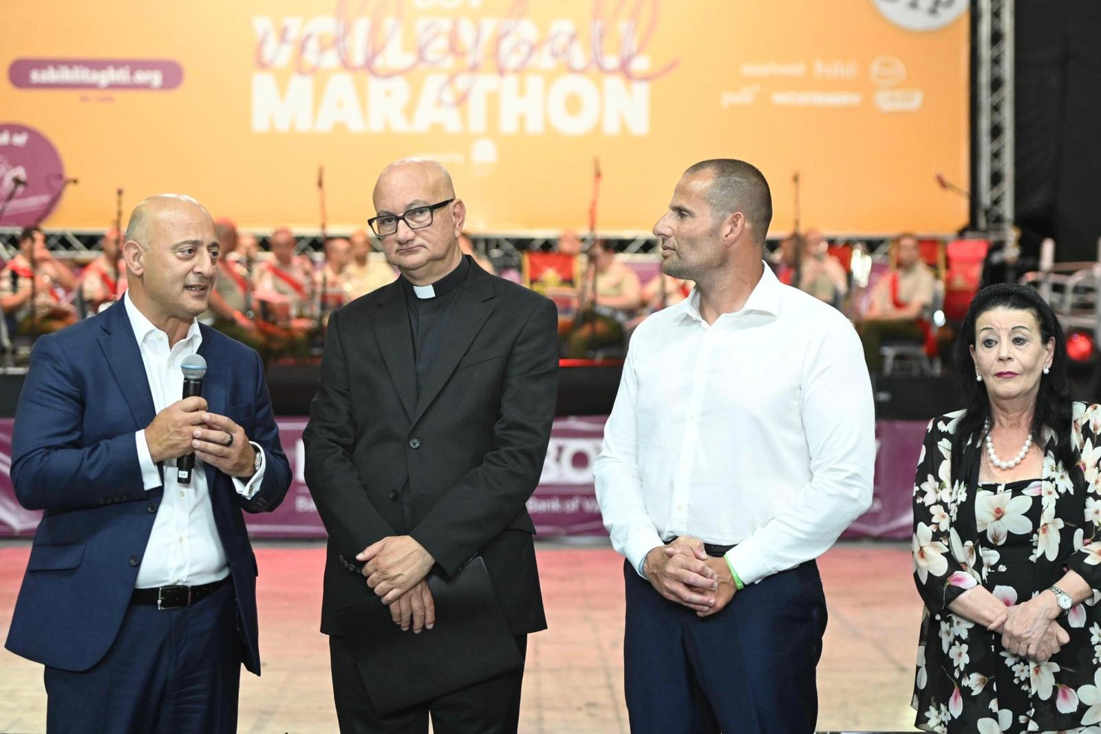 BOV Volleyball Marathon in aid of id-Dar tal-Providenza officially opened