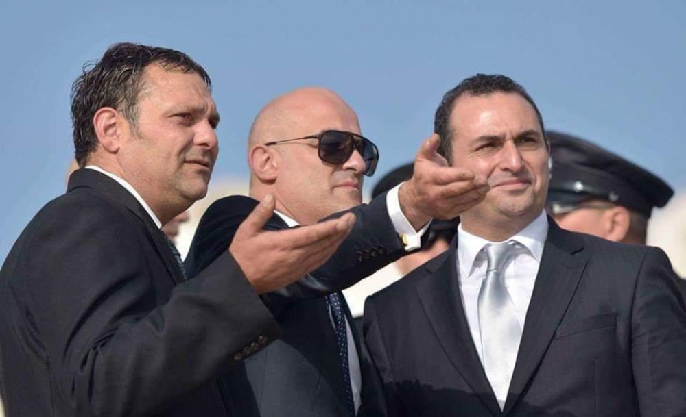 From left: Godfrey Gambin, Dr. Mario Mifsud, Dr. Franco Debono