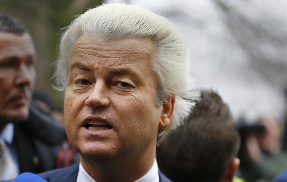 Dutch anti-Islam leader suspends election campaign appearances amid safety fears due to security leak