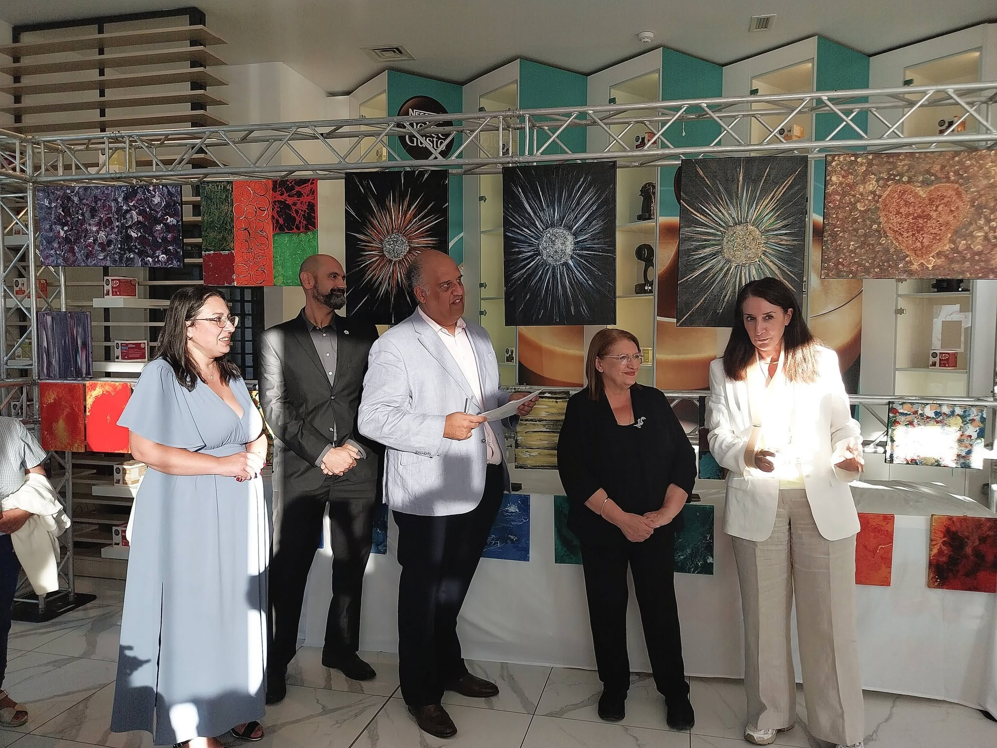 Heart to Art, an exhibition organised by S.T.A.N.D., brings together original paintings created by young members of the organisation, with all proceeds from their sale being donated to The Malta Trust Foundation