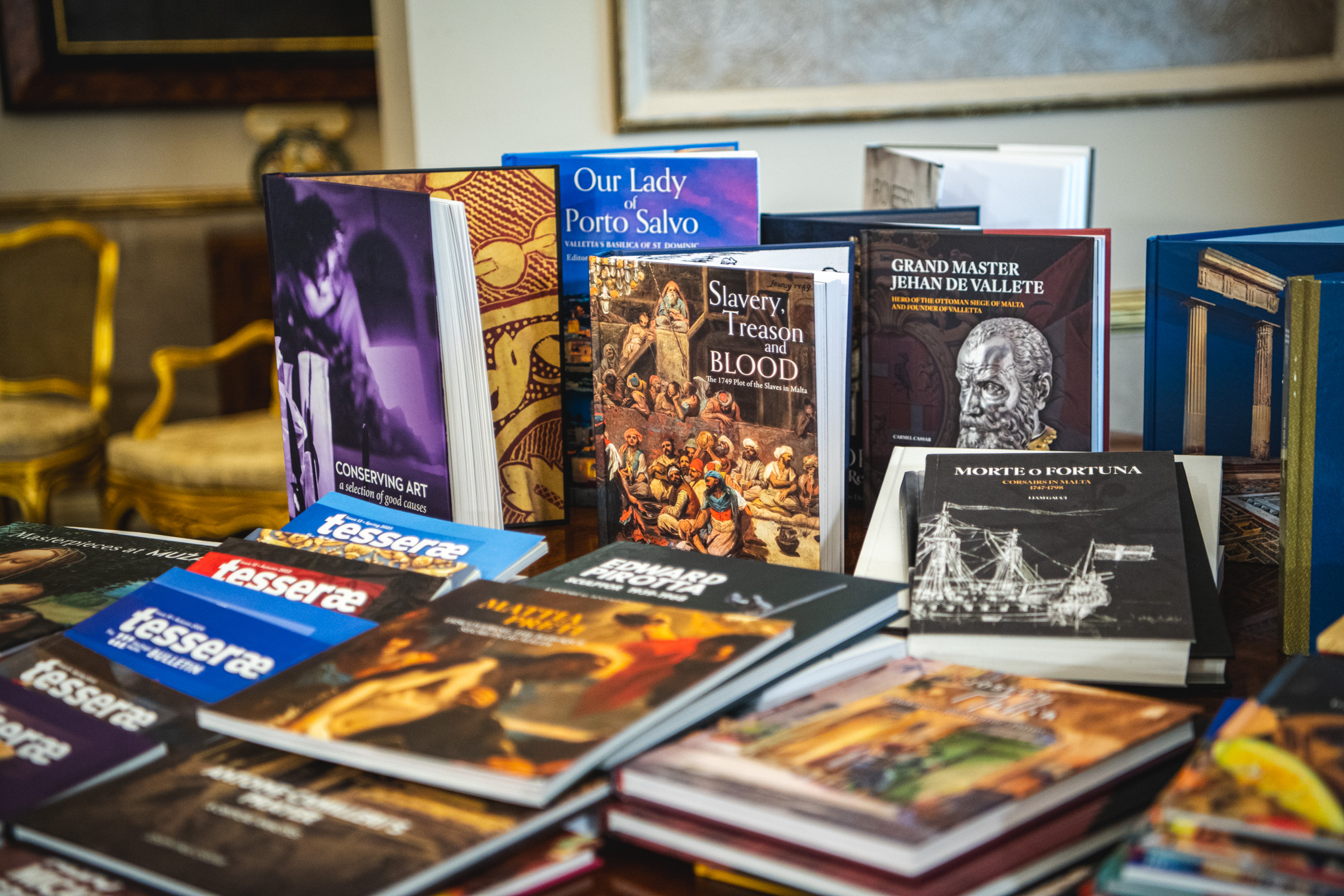 Heritage Malta book collection enriches Anton Buttigieg Library at San Anton Palace