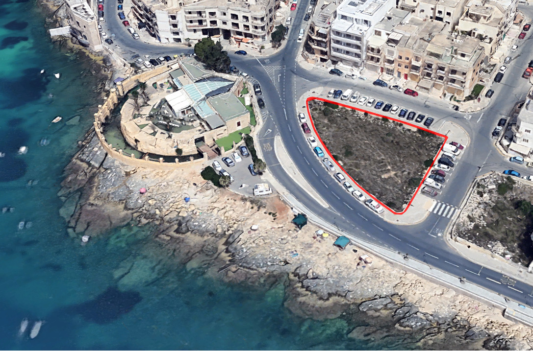Site of the proposed development 