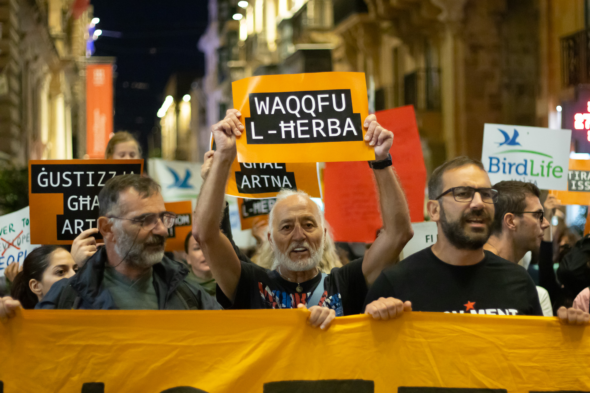 Planning protest: ‘We will keep fighting, together we will stop them,’ Callus tells protestors