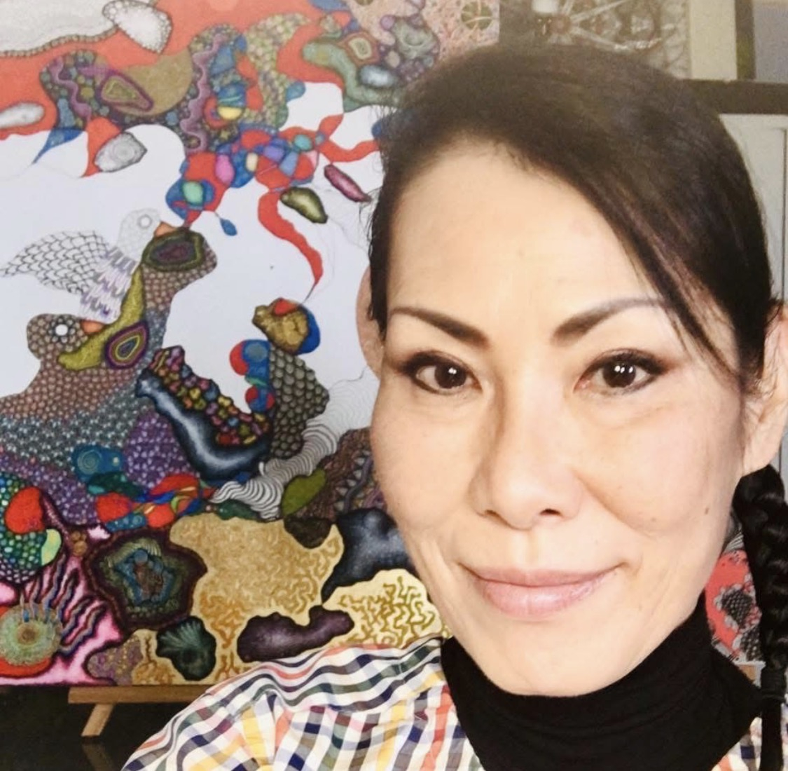 Japanese-born, Rome-based artist Tomoko Fait 