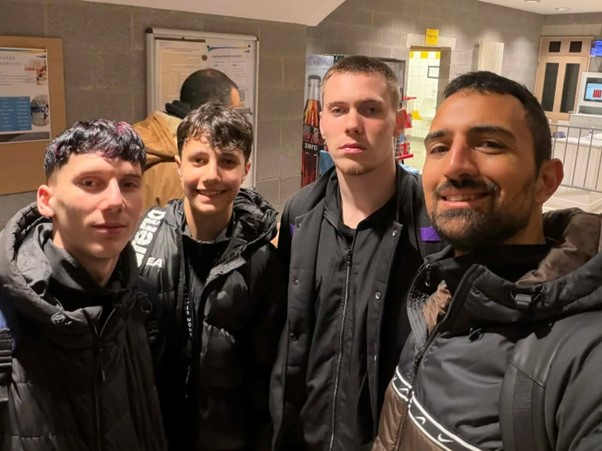 ITL’s Belgium contingent featuring (from left to right) Fergeson Galea, Robin Zammit, Czarek Odlanicki and Gianluca Barbara