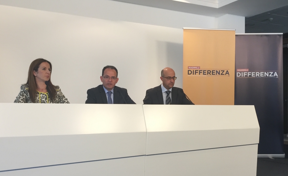 From left: Paula Mifsud Bonnici, Chris Said, Jason Azzopardi
