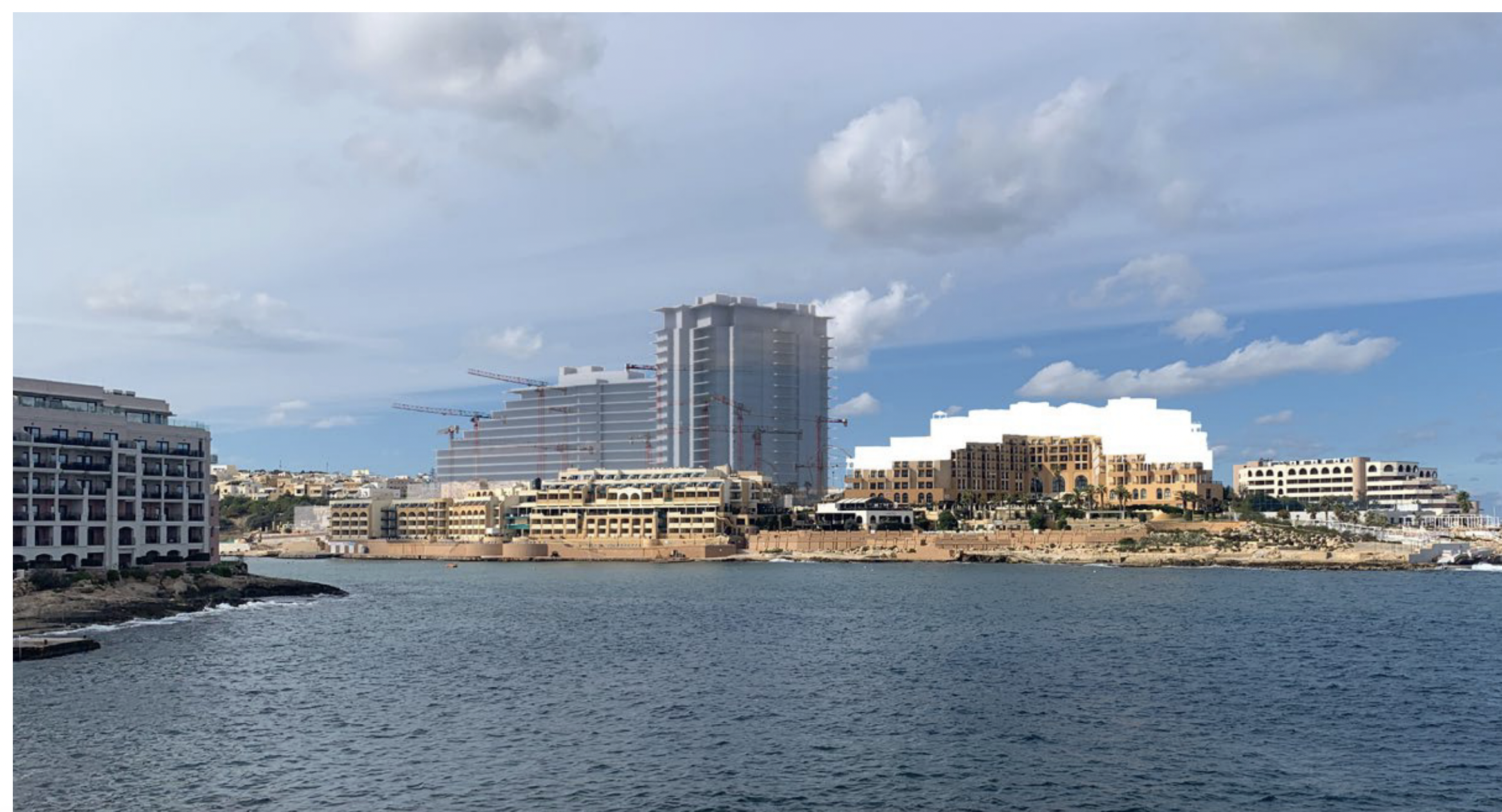 Planning Authority approves extra floors on Corinthia’s St George’s Bay hotels