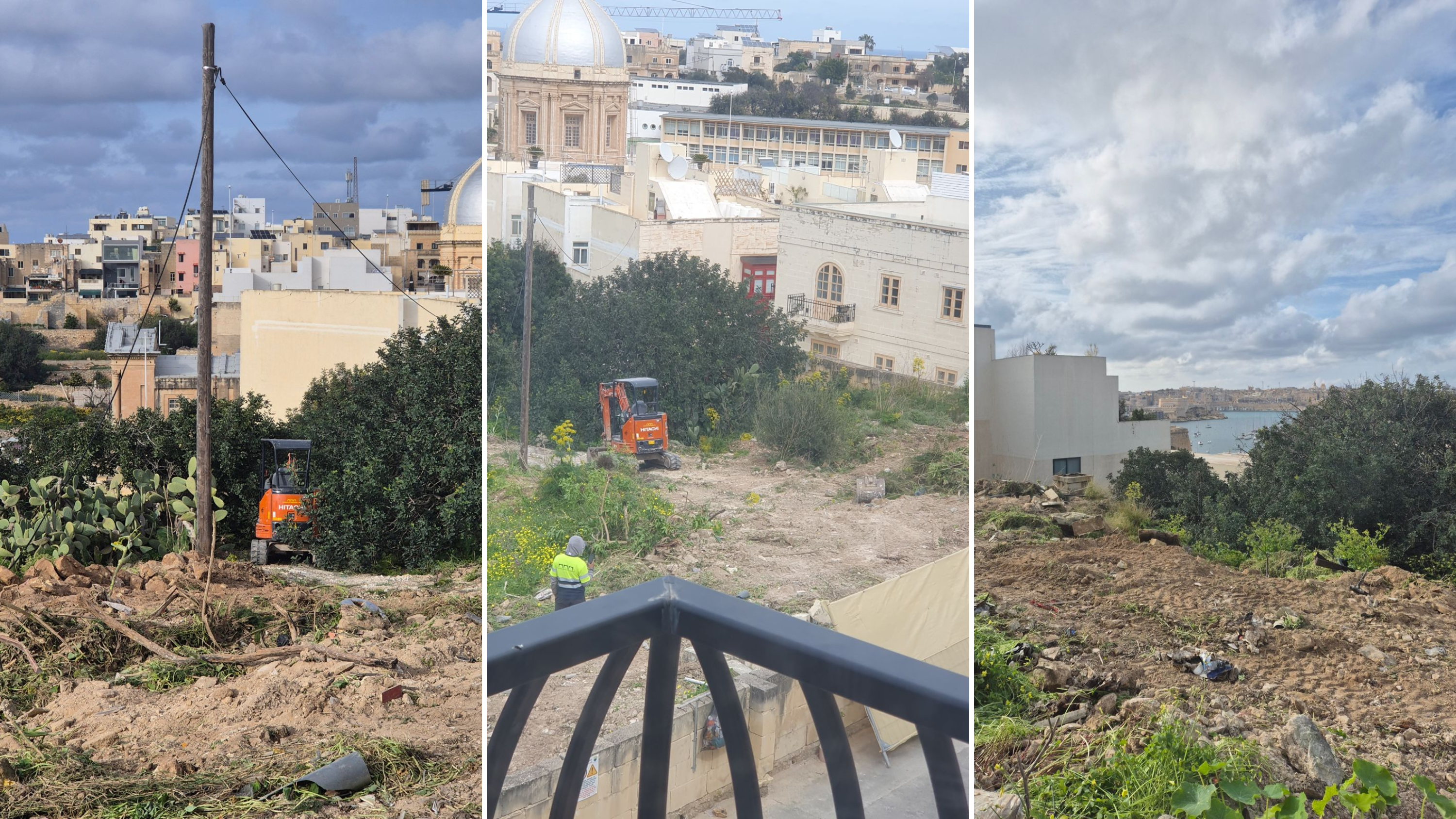 Works in Kalkara valley stopped following mayor’s intervention