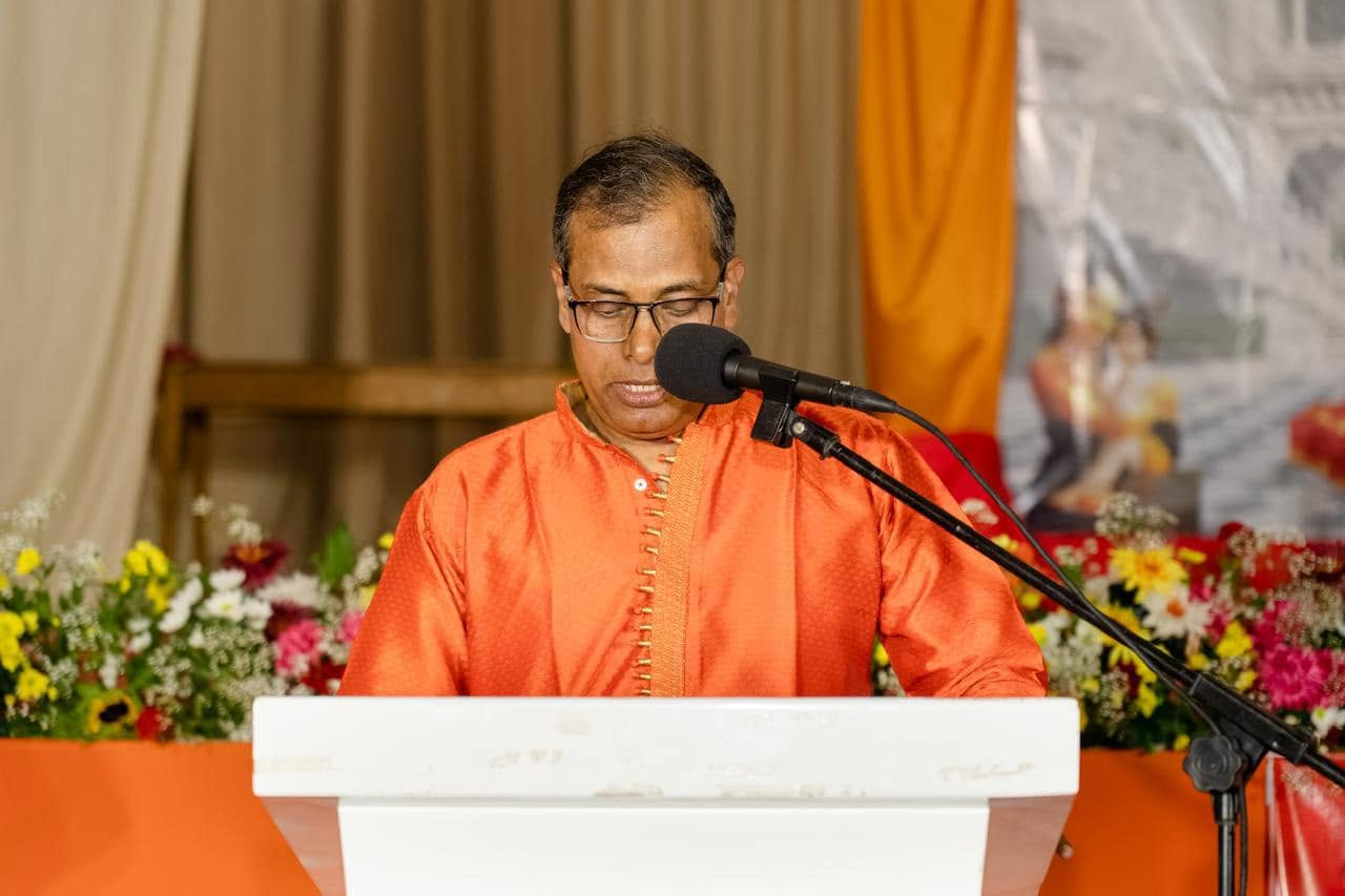 President of Hindu Association of Malta, Subhas Roy