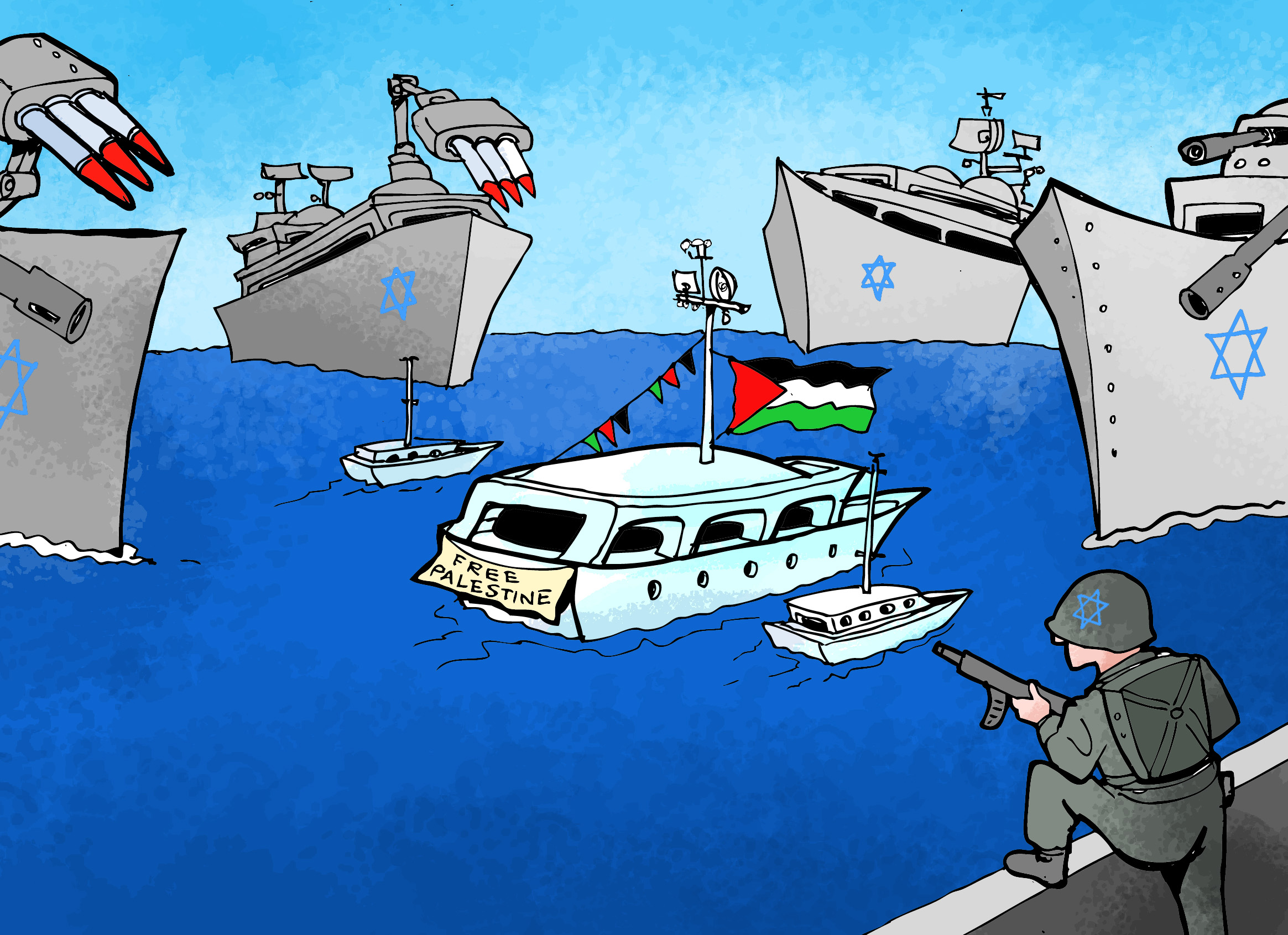 Cartoon by Mikiel Galea