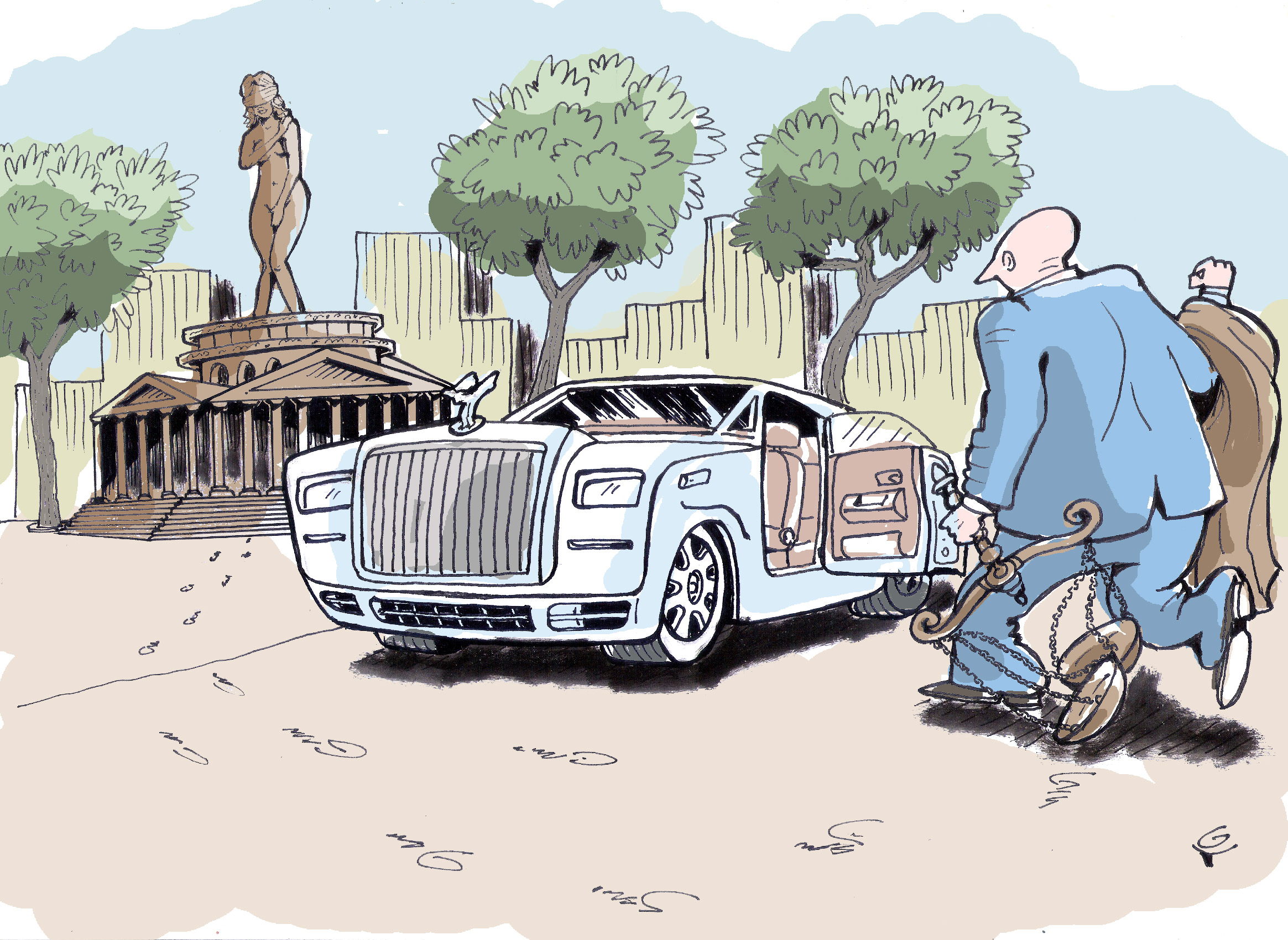 Cartoon by Mikiel Galea